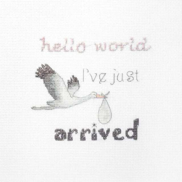 Leti Stitch LETI 931 A Gift for a Newborn borduurpakket baby