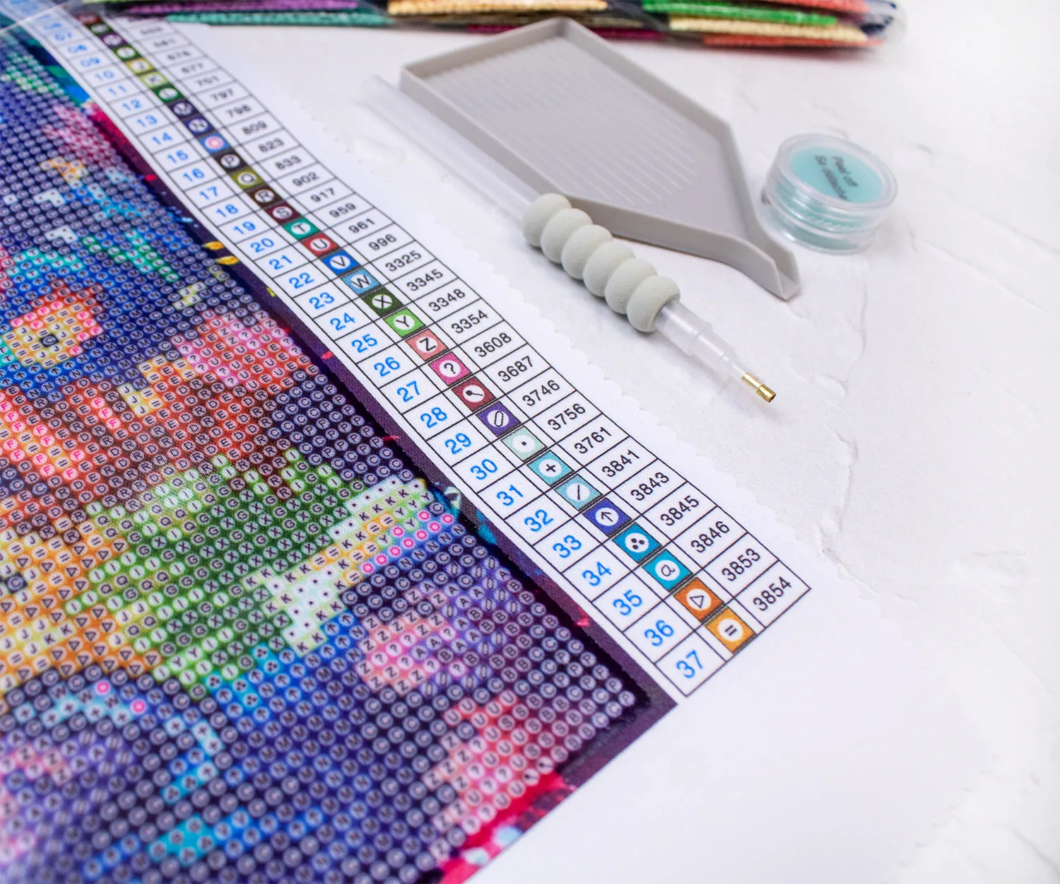 Dazzle Dots LT03 Sea Life diamond painting 28x35,6 cm
