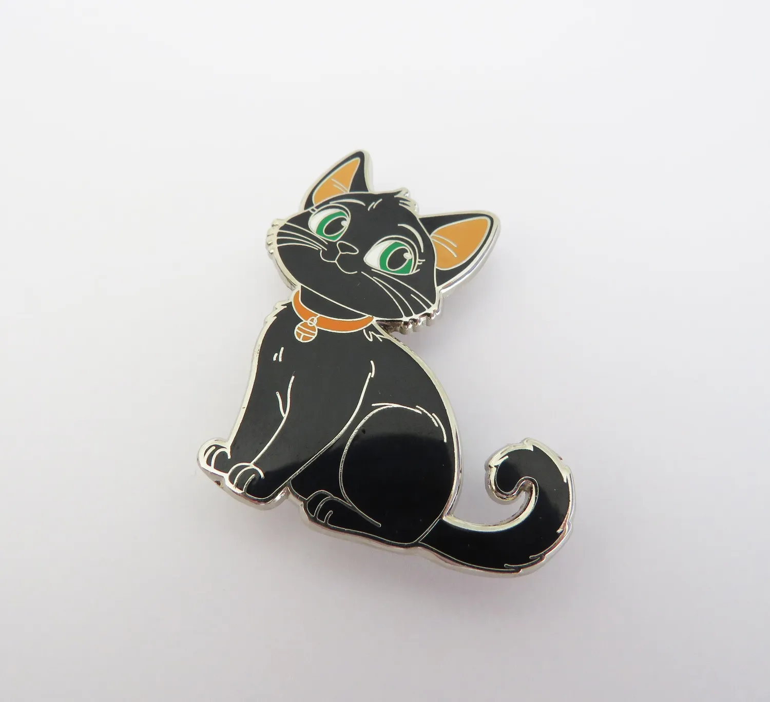 Leti Stitch Black Kitten naaldmagneet 40 mm emaille