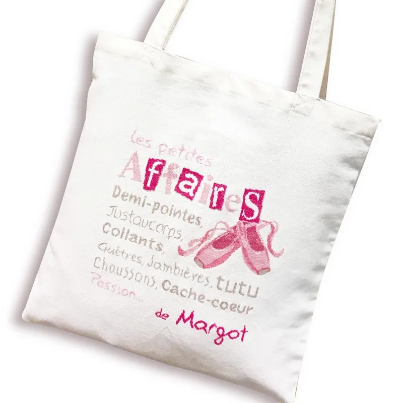 LiliPoints Lili tote bag 40x40 cm wit katoen