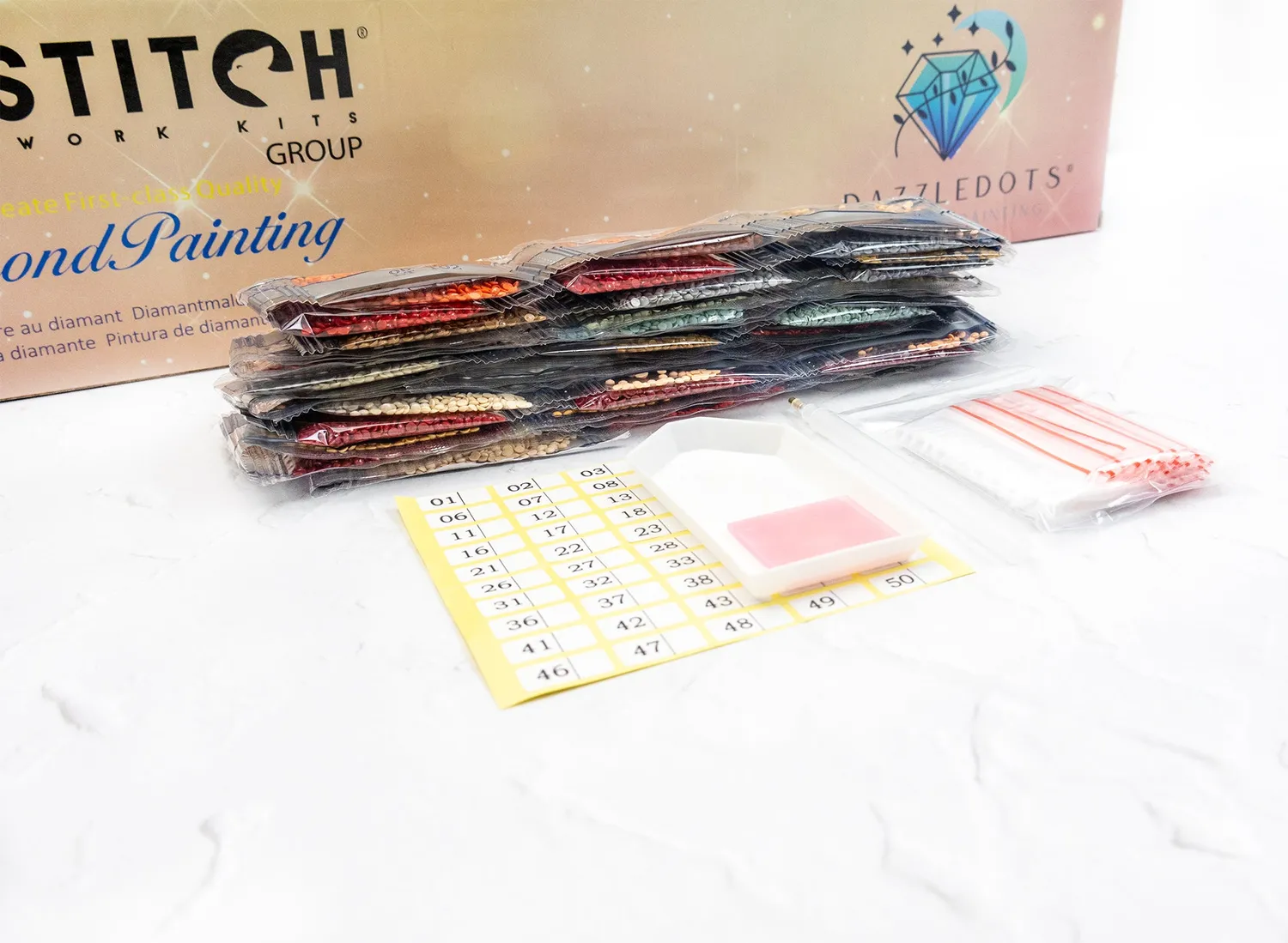 Leti Stitch LT 102 Christmas Hugs diamond painting 42cm