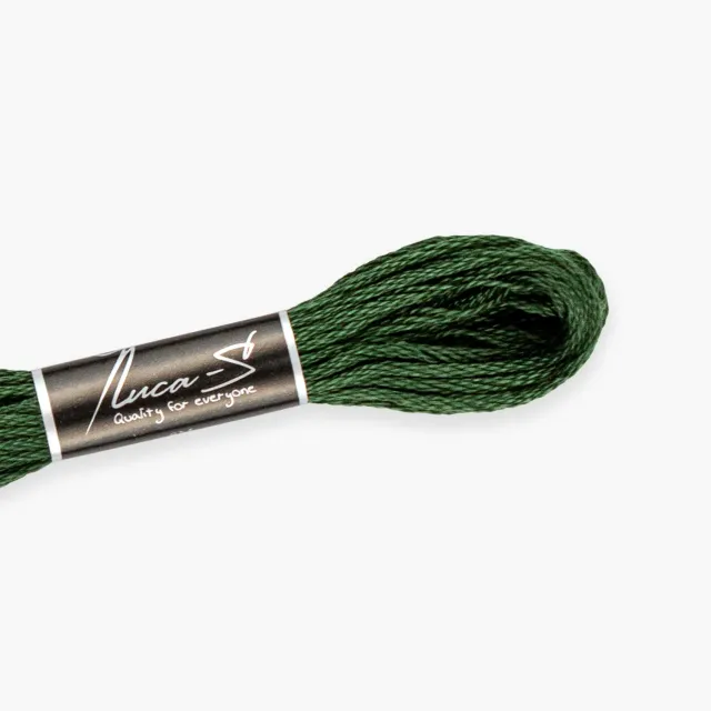 Leti Stitch Luca-S 272 borduurgaren mintgroen 8 m DMC 520