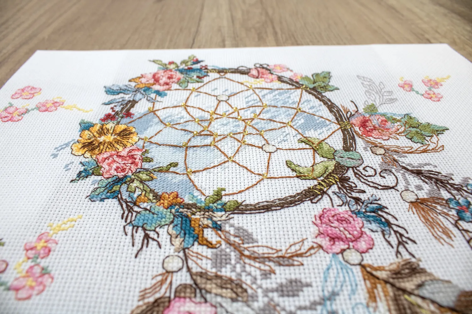 Leti Stitch L8035 Spring Dreams kruissteekpakket kralen