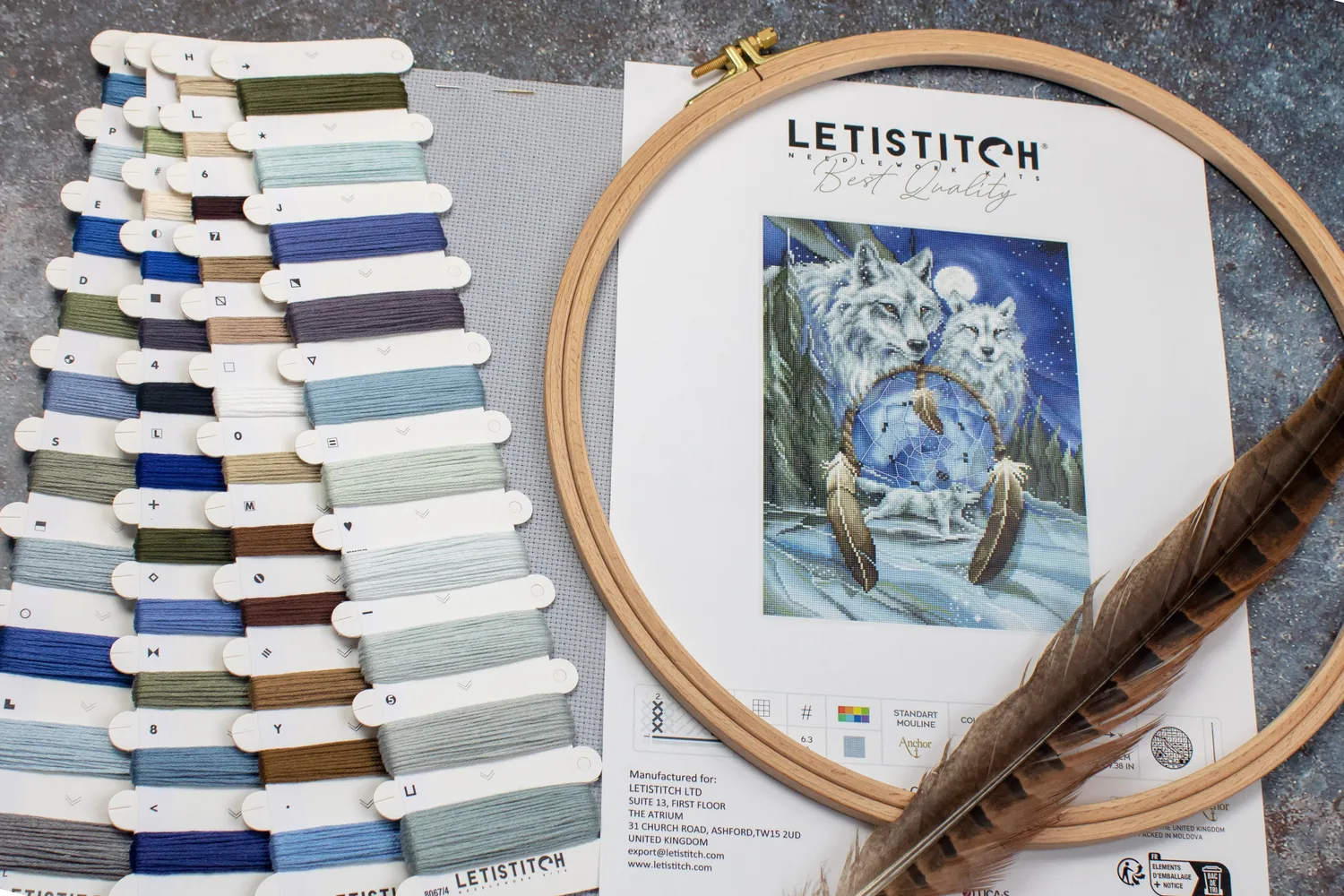 Leti Stitch L8067 Nothing Can Hold Back borduurpakket 32x24