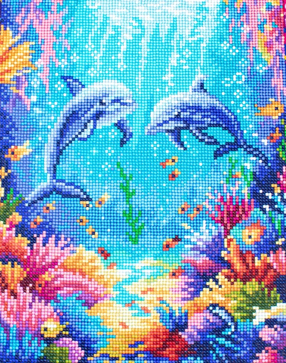 Dazzle Dots LT03 Sea Life diamond painting 28x35,6 cm