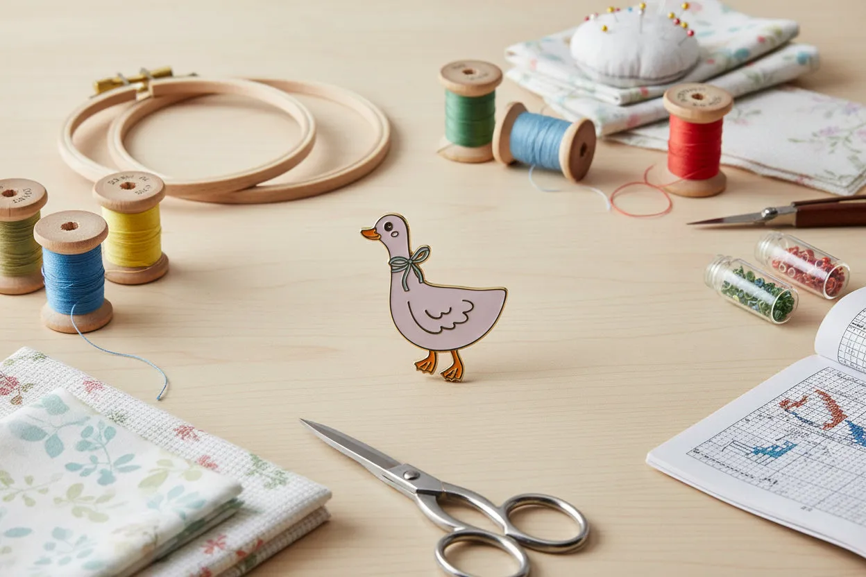 Leti Stitch 14394 Playful Duckling naaldmagneet 30mm