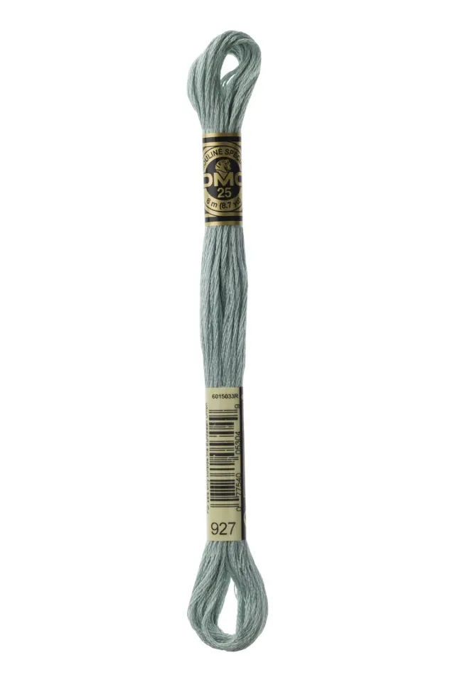 DMC 927 borduurgaren Mouline Special Oyster 8 meter grijs