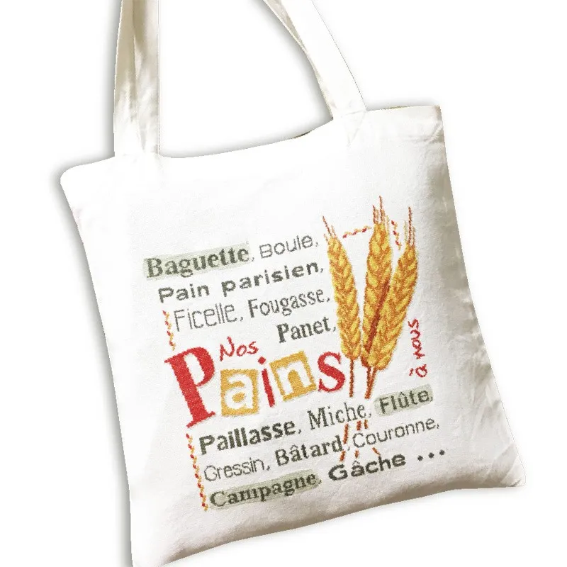 LiliPoints French Breads borduurpatroon brood 215x212