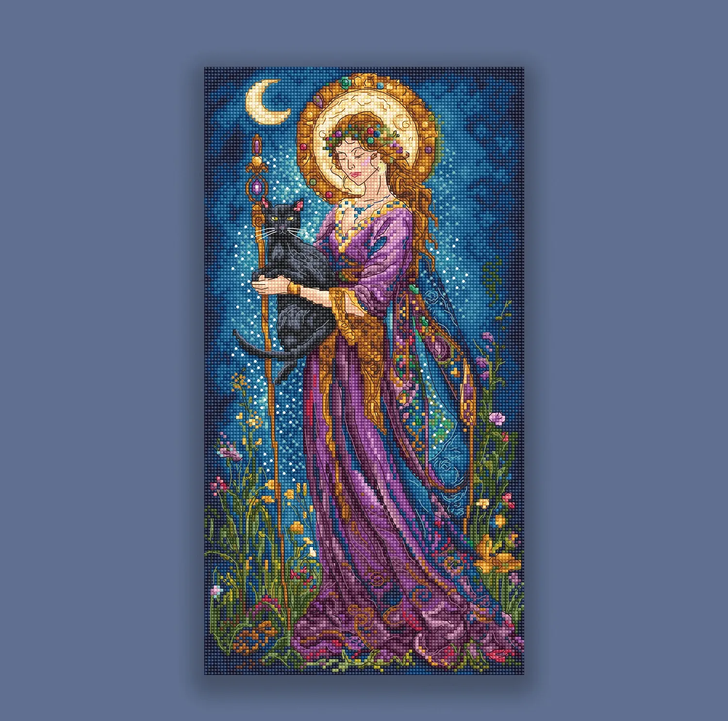 Leti Stitch Goddess of the Moon telpatroon pdf download maan