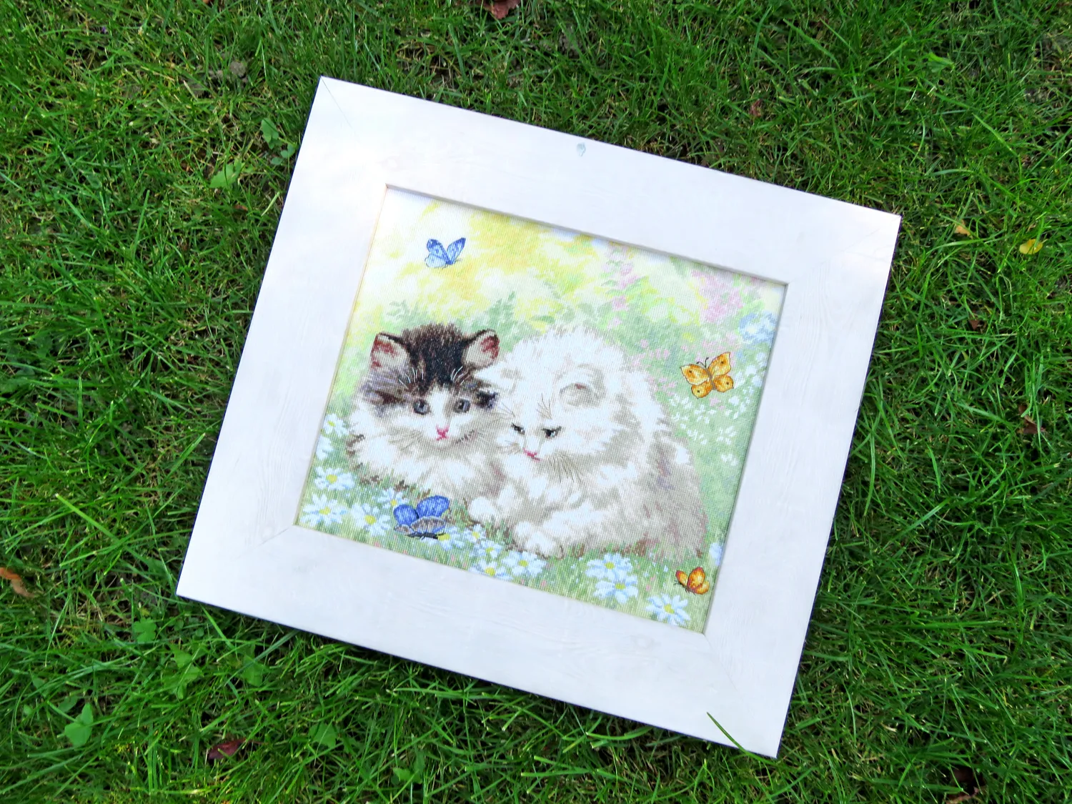 Leti Stitch 954 Summer Play Time borduurpakket 32x27 cm zomer