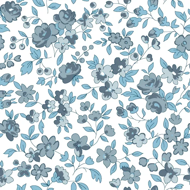 SEG Collection Privée stof Floral Orage 3 x 1,6 m bloemen