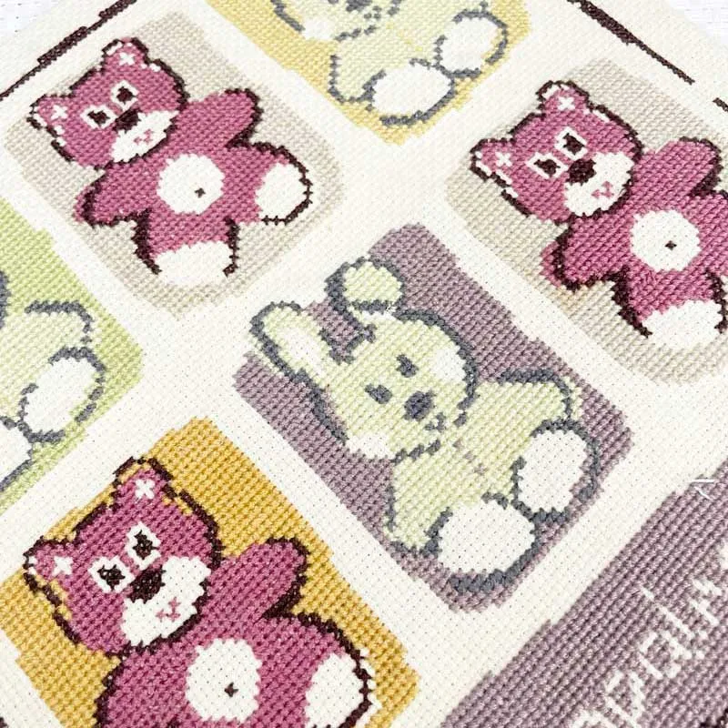 LiliPoints My Cuddly Friends borduurpatroon knuffels