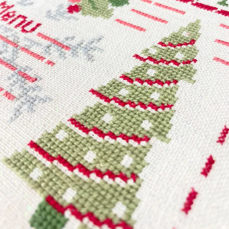 LiliPoints Christmas Gazette borduurpatroon kerst 145 steken