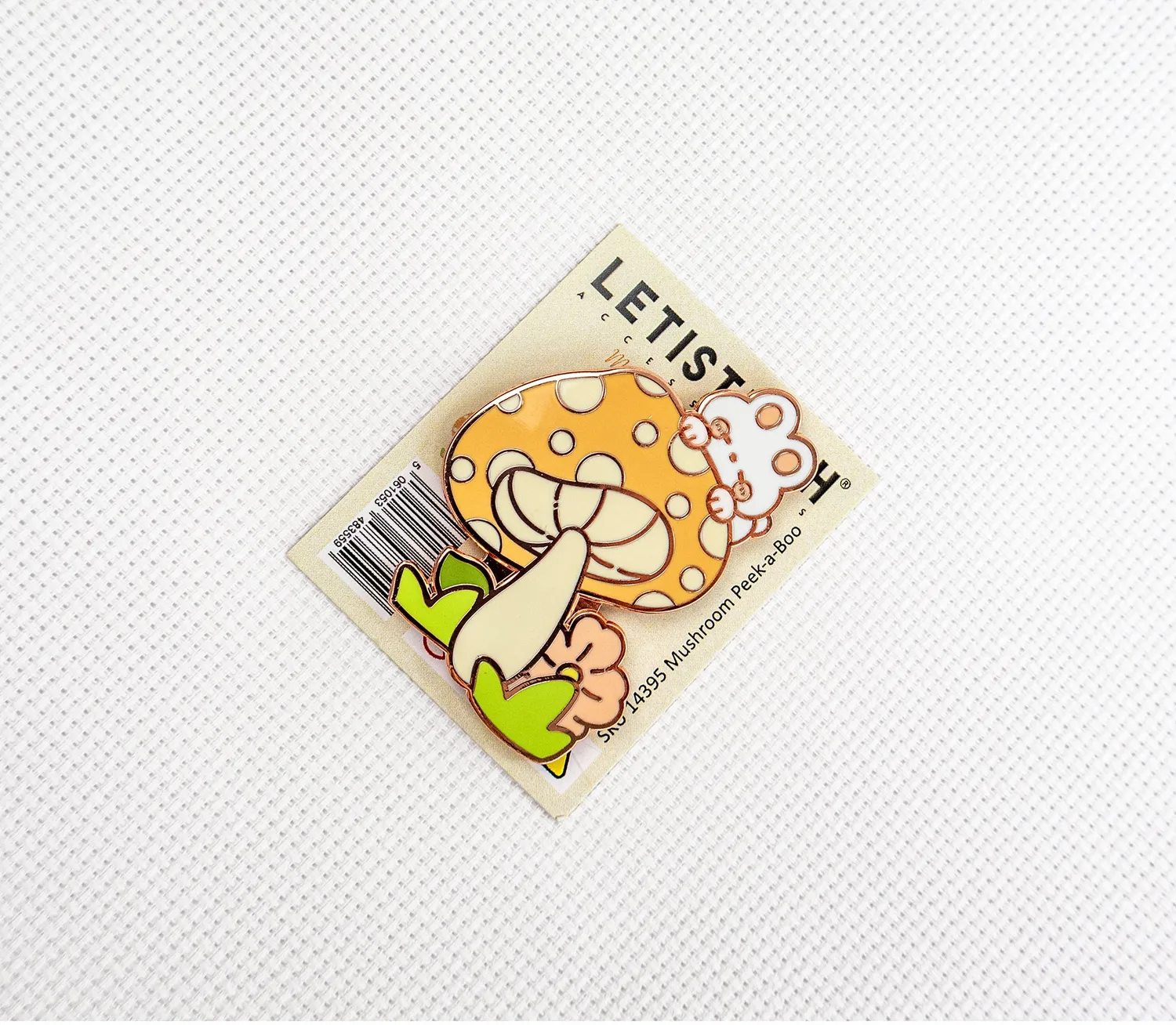 Leti Stitch 14395 Mushroom Peek-a-Boo naaldmagneet 30 mm