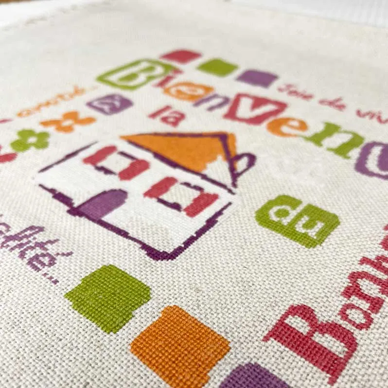 LiliPoints A Happy Home borduurpatroon 2 versies kruissteek