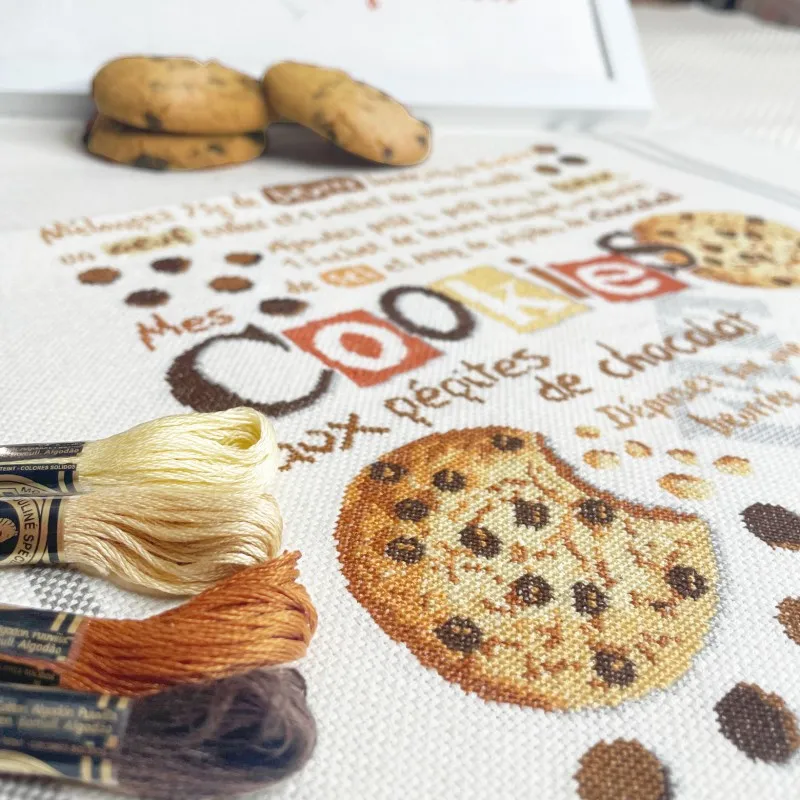 LiliPoints Les Cookies borduurpatroon kruissteek keuken