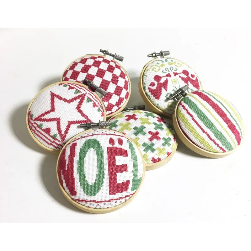 LiliPoints Christmas Ornaments 4 borduurpatroon kerst