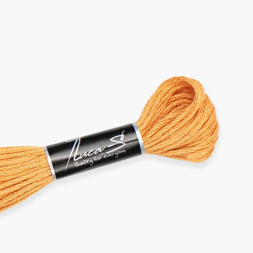 Leti Stitch Luca-S 399 splijtgaren 8 m bruin katoen