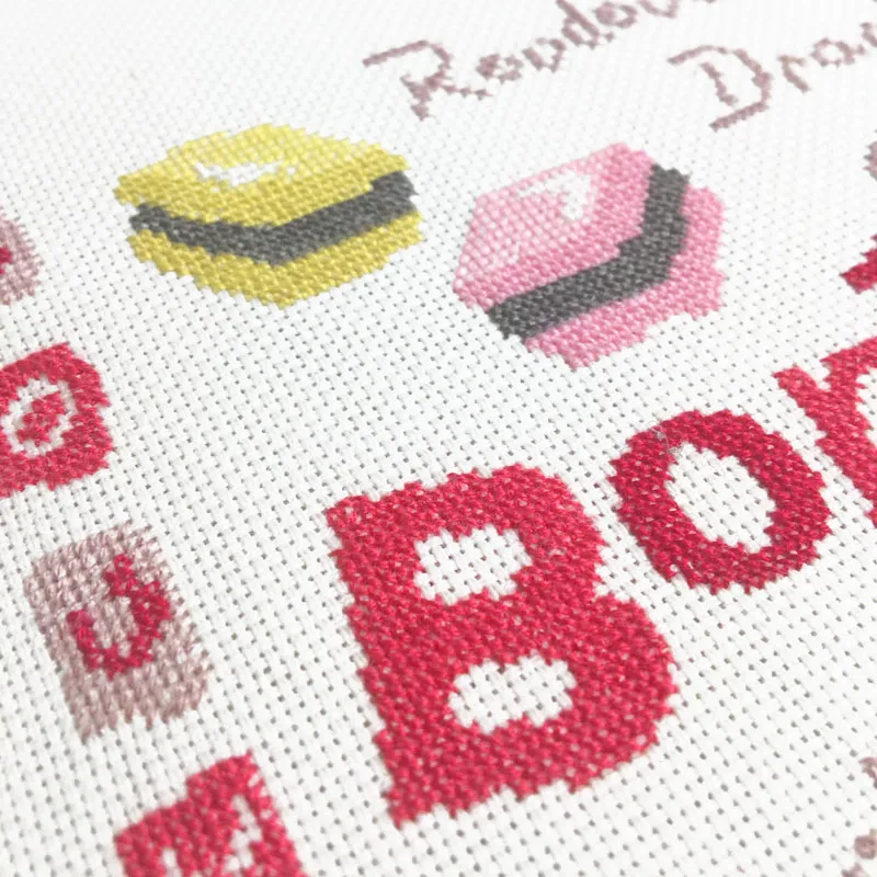 LiliPoints Candies Childhood borduurpatroon 192x192 snoep