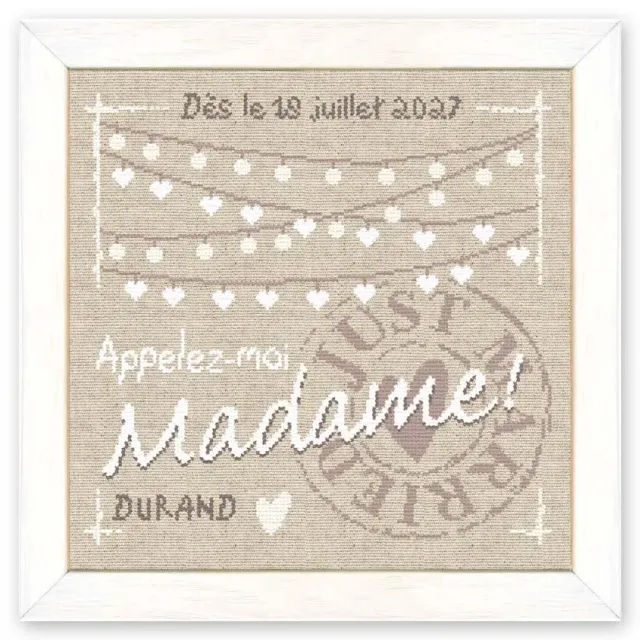 LiliPoints Call me Madame kruissteekpatroon 2 versies