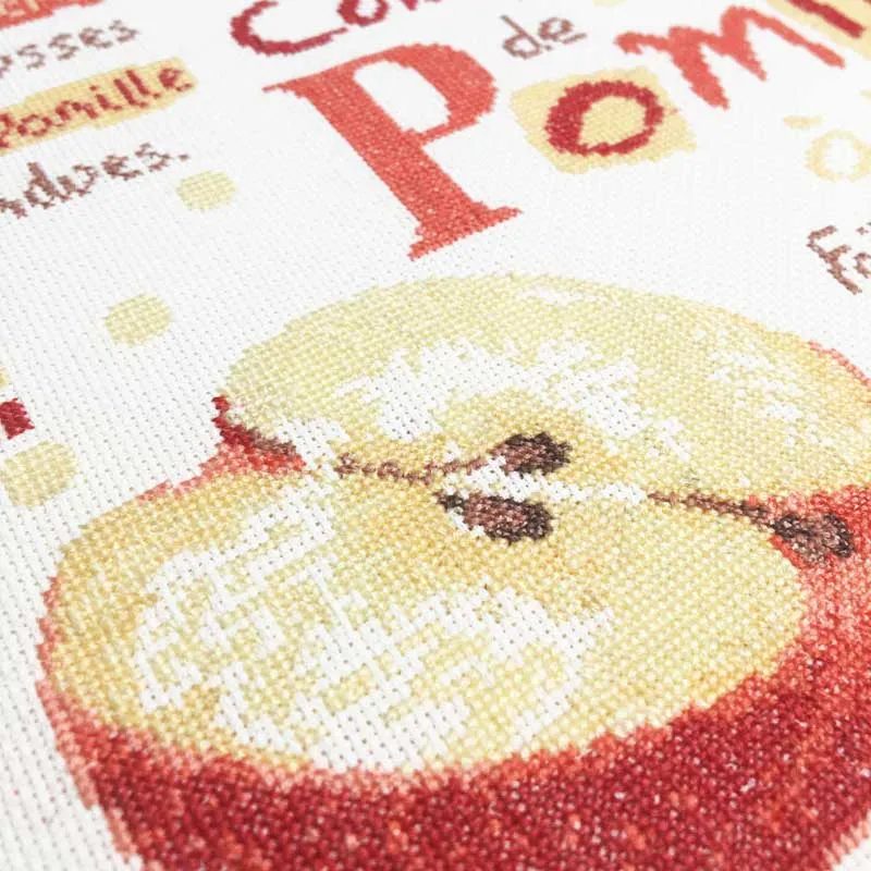 LiliPoints Apple compote borduurpatroon appels