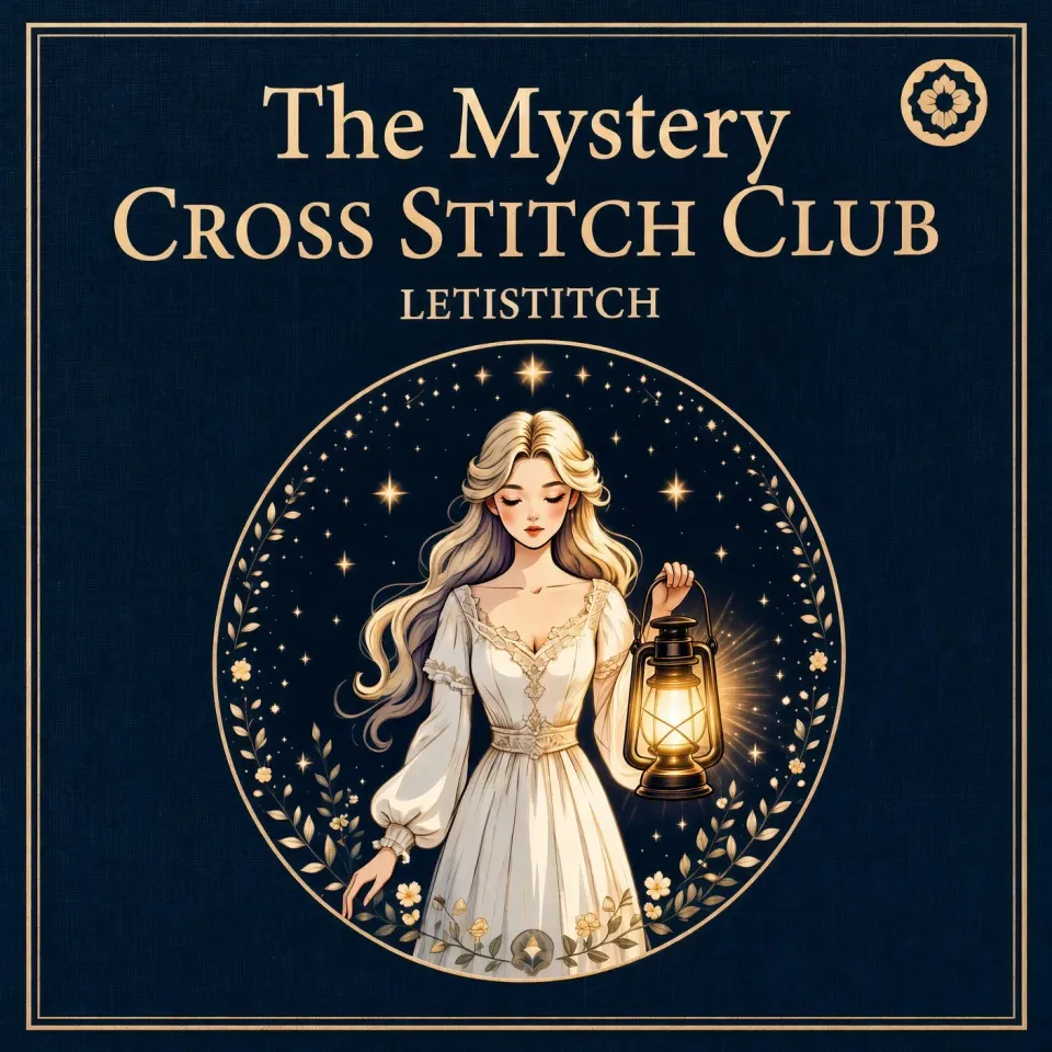 The Mystery Stitch Club 2027 borduurpakket mystery box