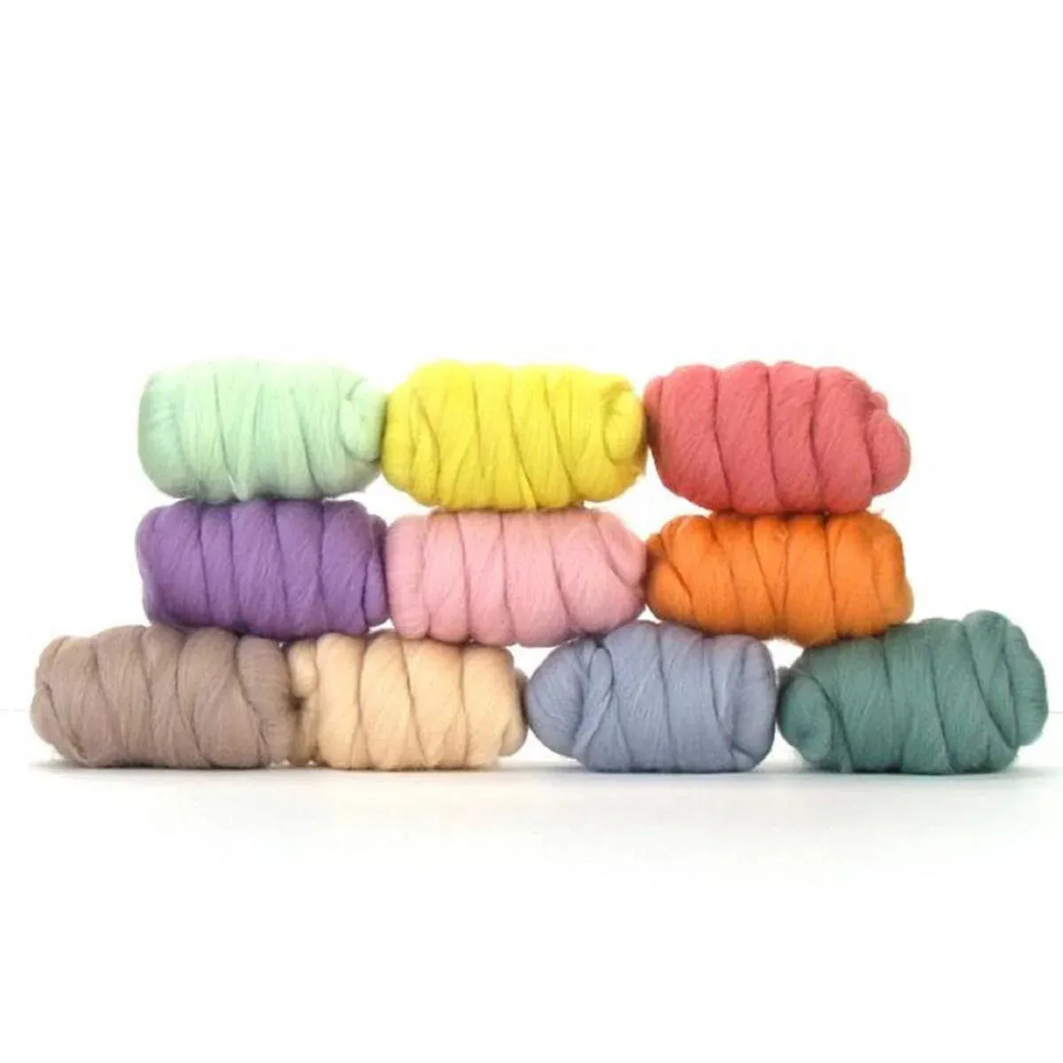 The Wool Family Dreamy Pastels merinowol 10x25g