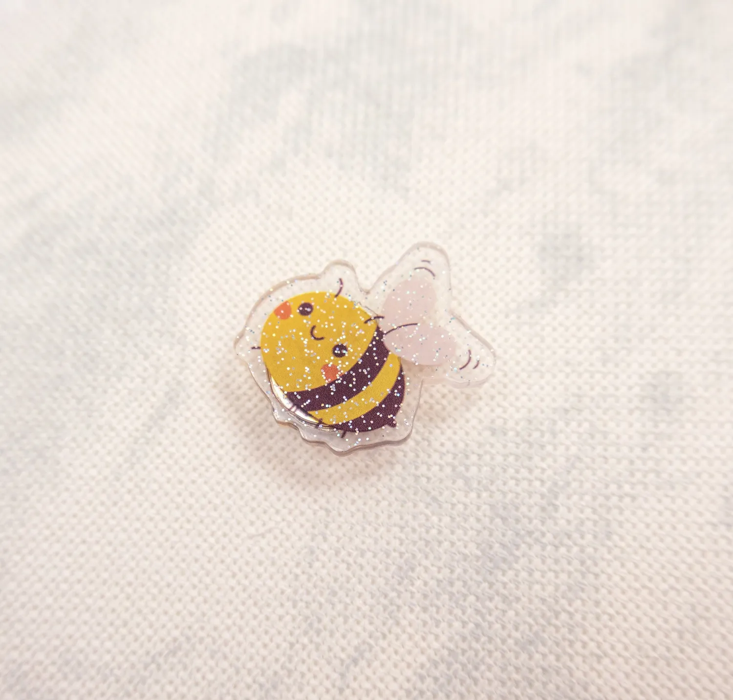 Leti Stitch 14393 Smiling Bee naaldmagneet emaille