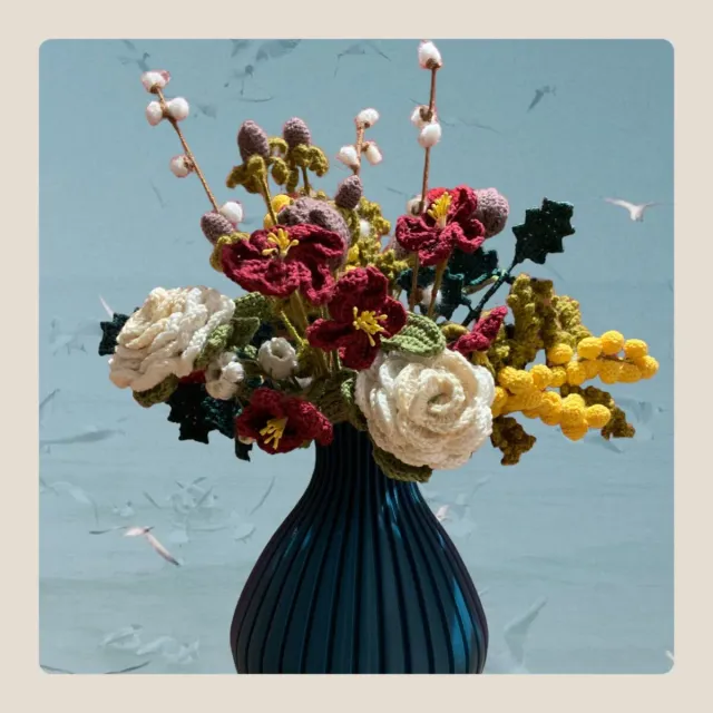 Leijns Creative Greenhouse A Winter’s Tale boeket haakpatroon