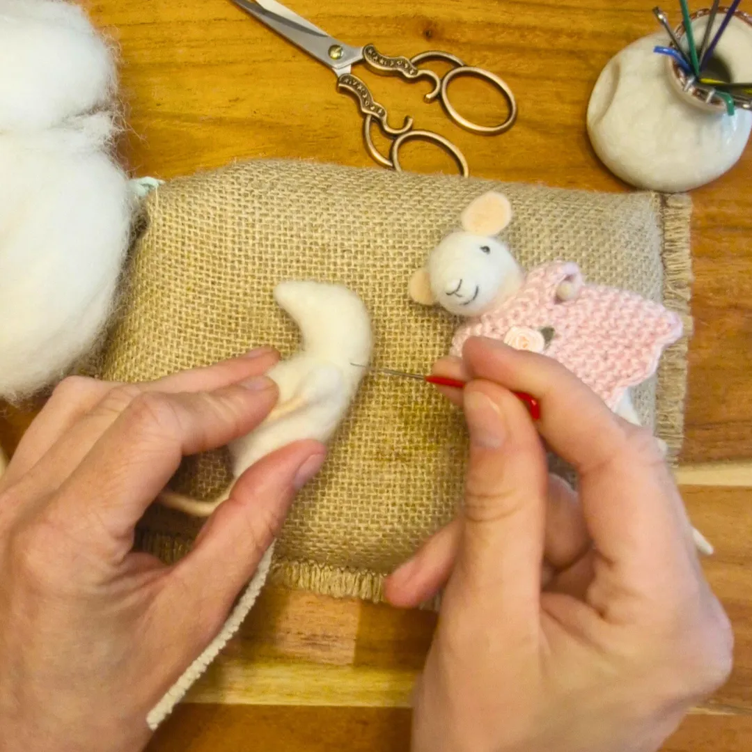 The Wool Family Sunny de muis workshop 7 maart Hilversum