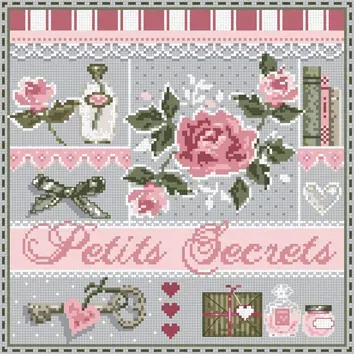 Madame la Fée Mini Petits Secrets 074 telpatroon 2 stuks