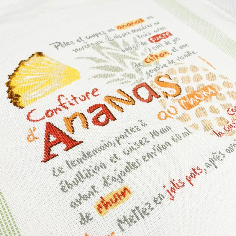 LiliPoints Pineapple Jam borduurpatroon ananas 181