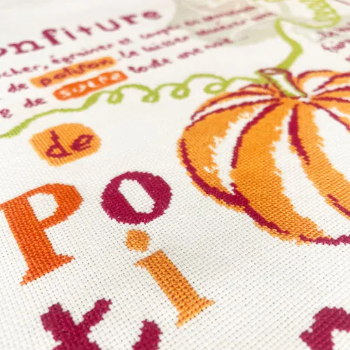 LiliPoints Pumpkin Jam borduurpatroon pompoen