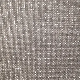 Madame la Fée Belfast Paillettes Argent linnen stof 50x70 cm