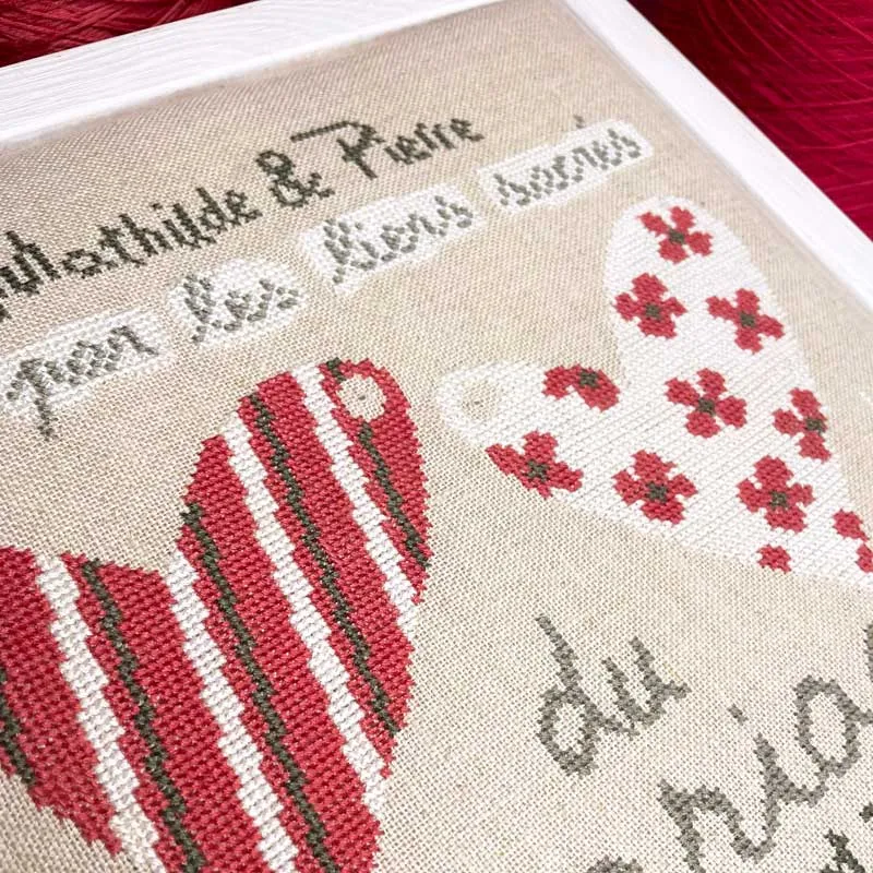 LiliPoints United in Marriage borduurpatroon 128 steken