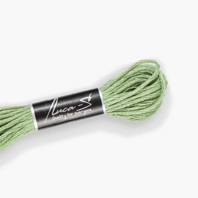 Leti Stitch Luca-S 247 splijtgaren 8 meter lichtgroen