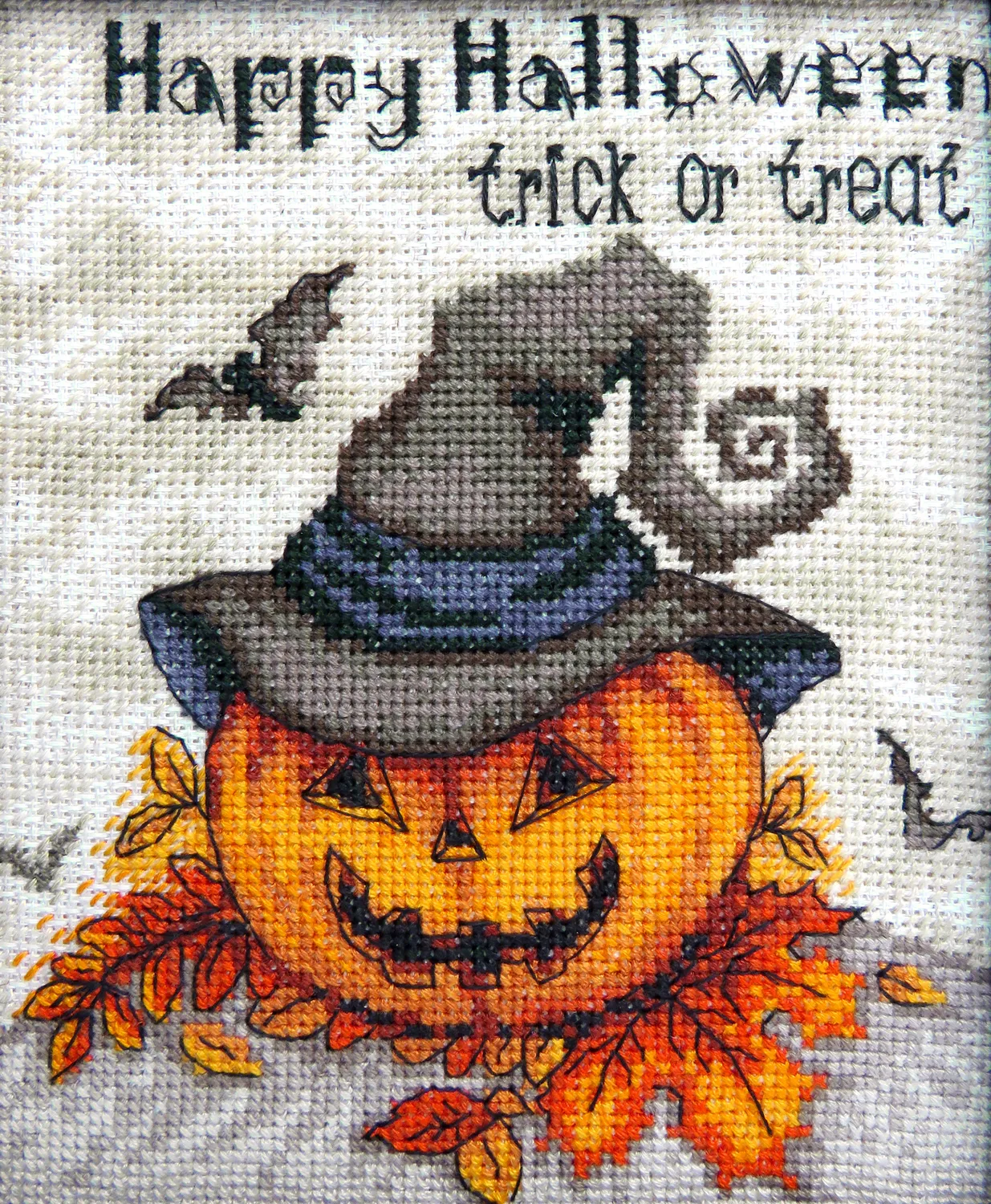 Leti Stitch LETI 956 Trick or Treat borduurpakket 15x13cm