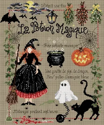 Madame la Fée La Potion Magique borduurpakket compleet