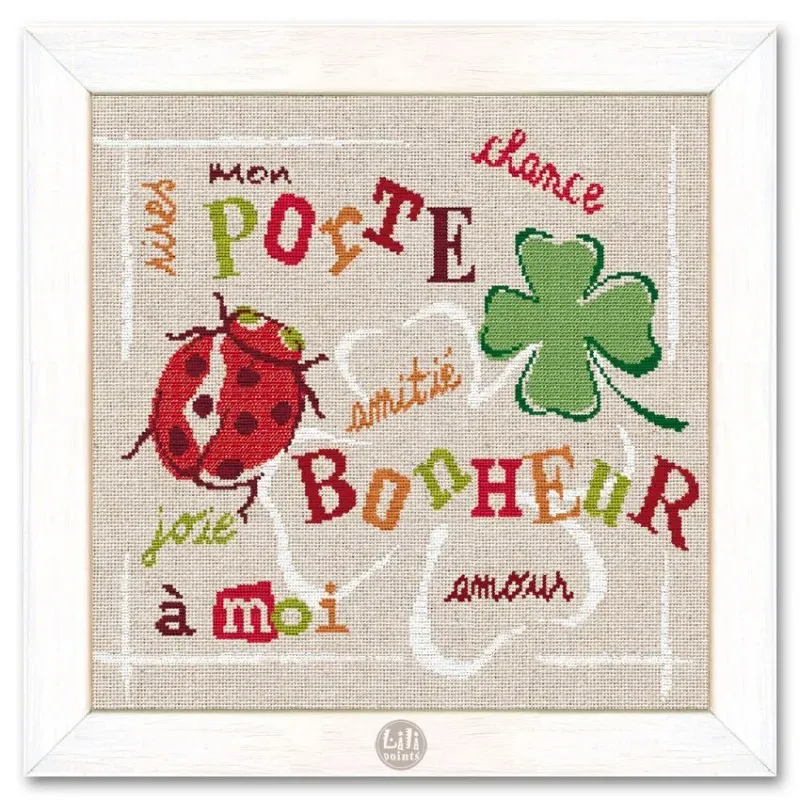 LiliPoints Lucky Charms borduurpatroon kruissteek 179x174