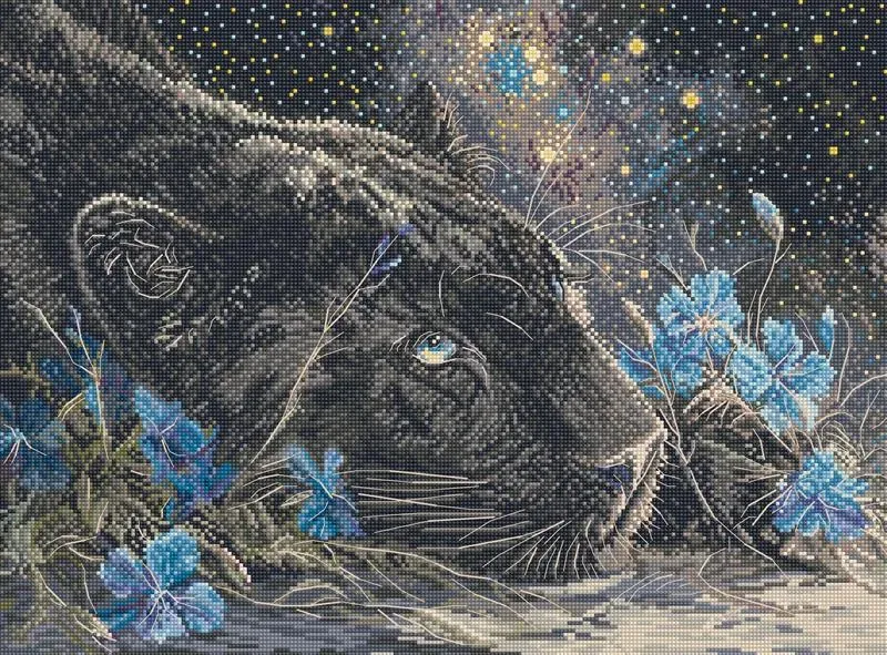 Leti Stitch L9984 Starry Dreams borduurpakket 37x27cm