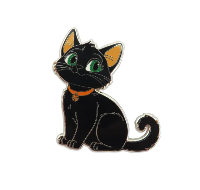 Leti Stitch Black Kitten naaldmagneet 40 mm emaille