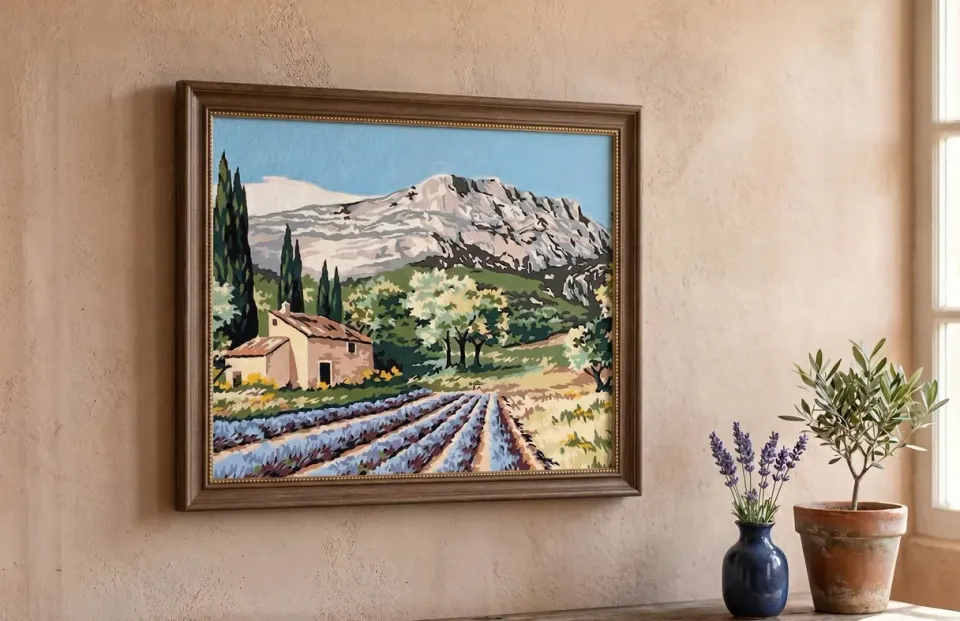 SEG de Paris Sainte-Victoire Mountain canvas berglandschap