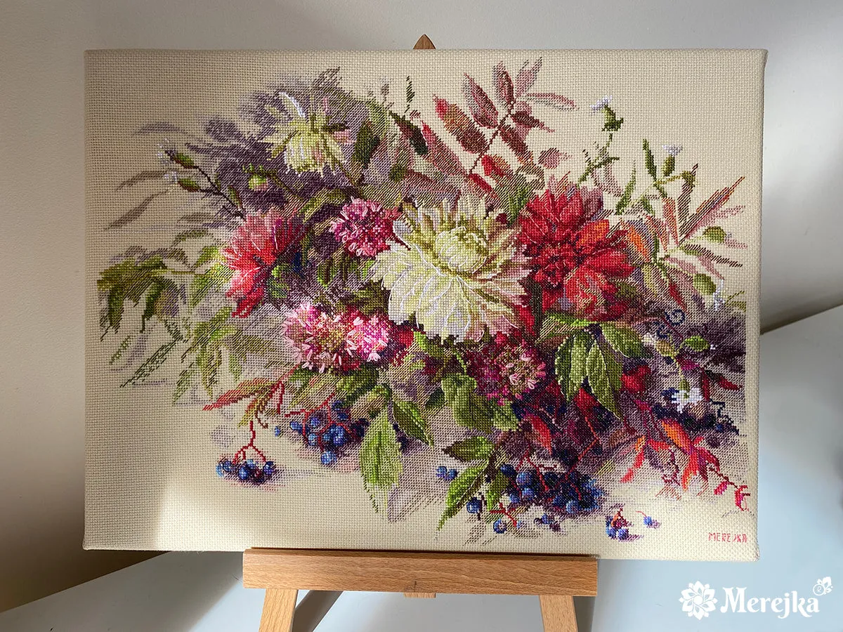 Merejka Autumn Secrets borduurpakket 30x40