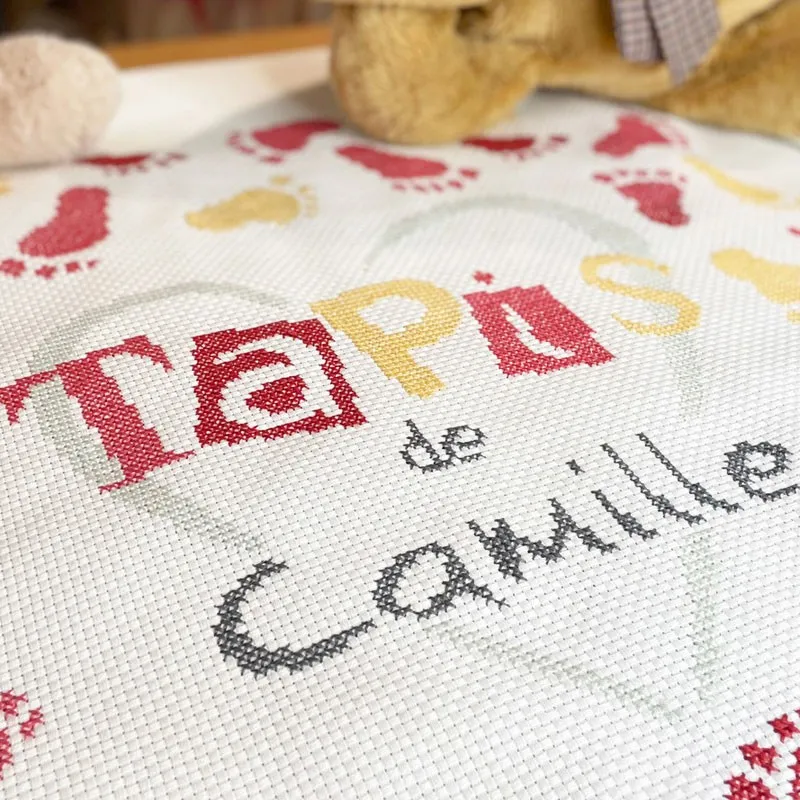 LiliPoints Baby Play Mat borduurpatroon speelkleed
