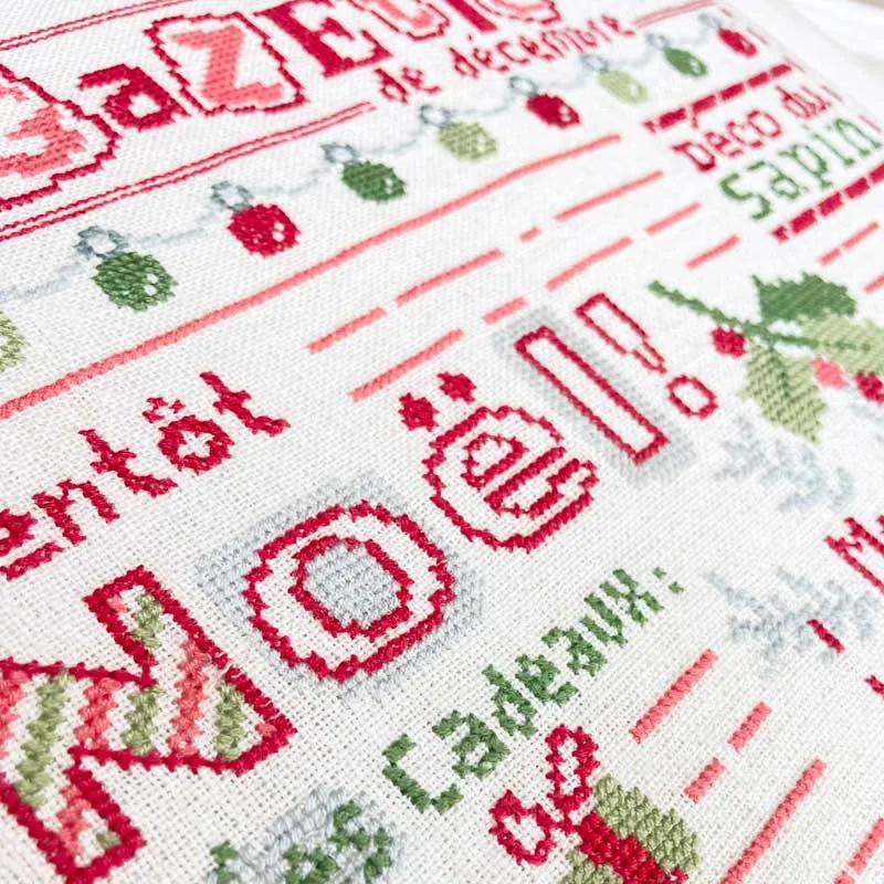 LiliPoints Christmas Gazette borduurpatroon kerst 145 steken