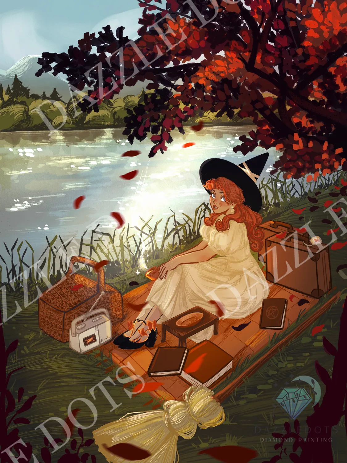 Leti Stitch Dazzle Dots LDS-7080 Picnic Break diamond painting 60x80
