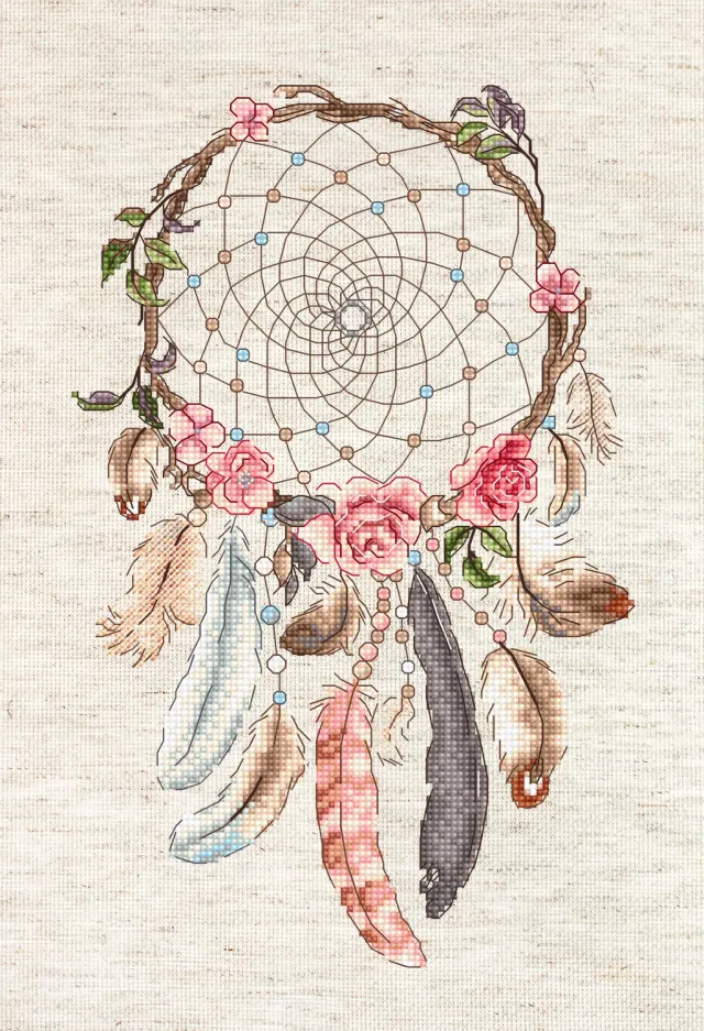 Leti Stitch LETI 957 Live Your Dreams borduurpakket 23x15