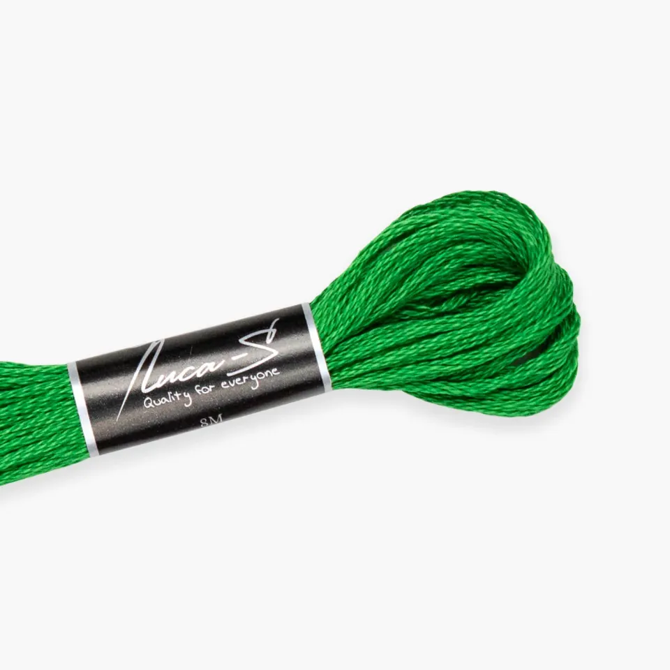 Leti Stitch Luca-S 283 splijtgaren groen 8 meter