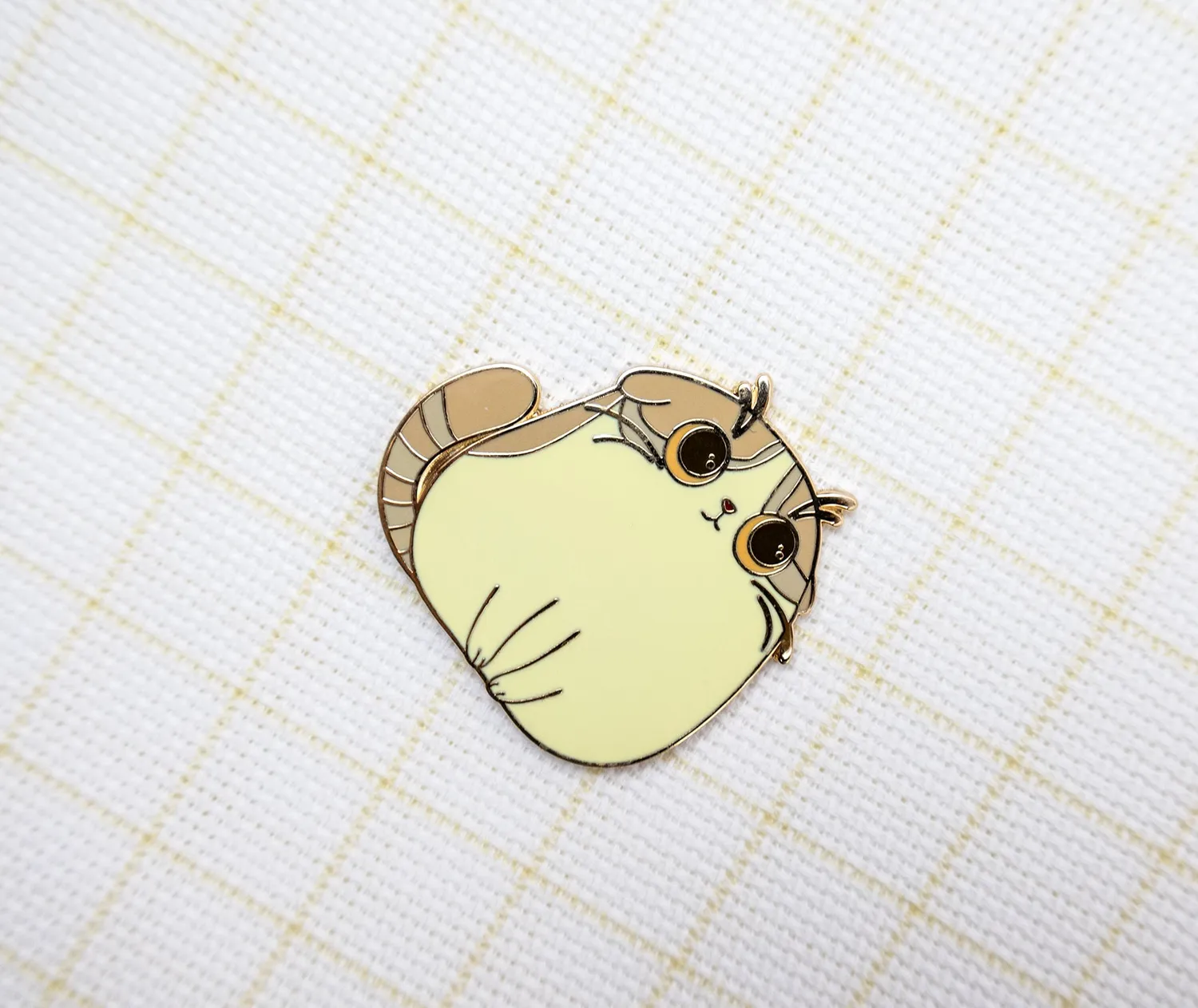 Leti Stitch Puff Kitten 14380 naaldmagneet kat 35 mm