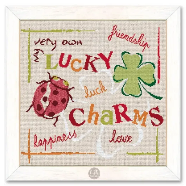 LiliPoints Lucky Charms borduurpatroon geluk 179x174